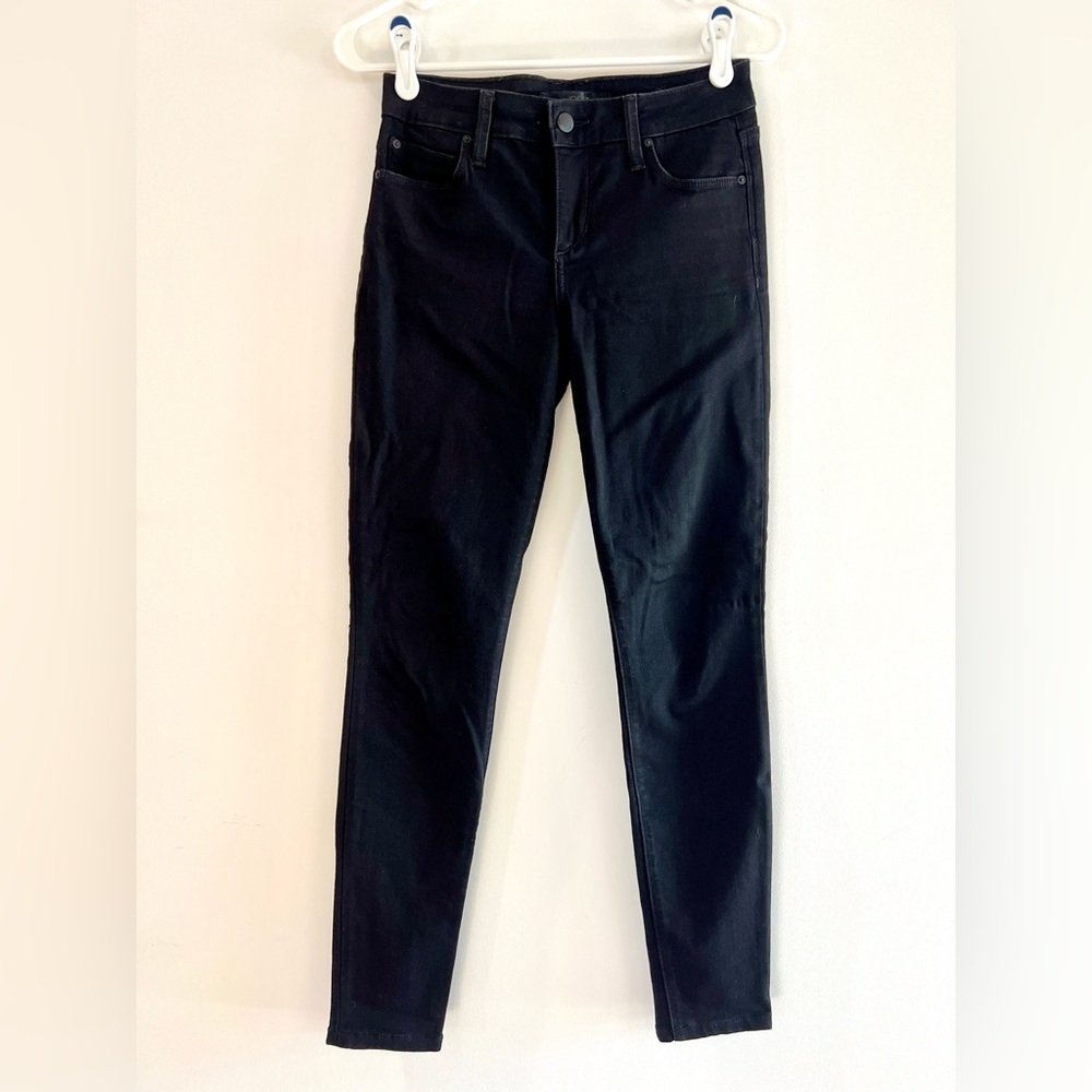 Joe’s Jeans The Icon Mid Rise Skinny Jeans Black W25 Stretch